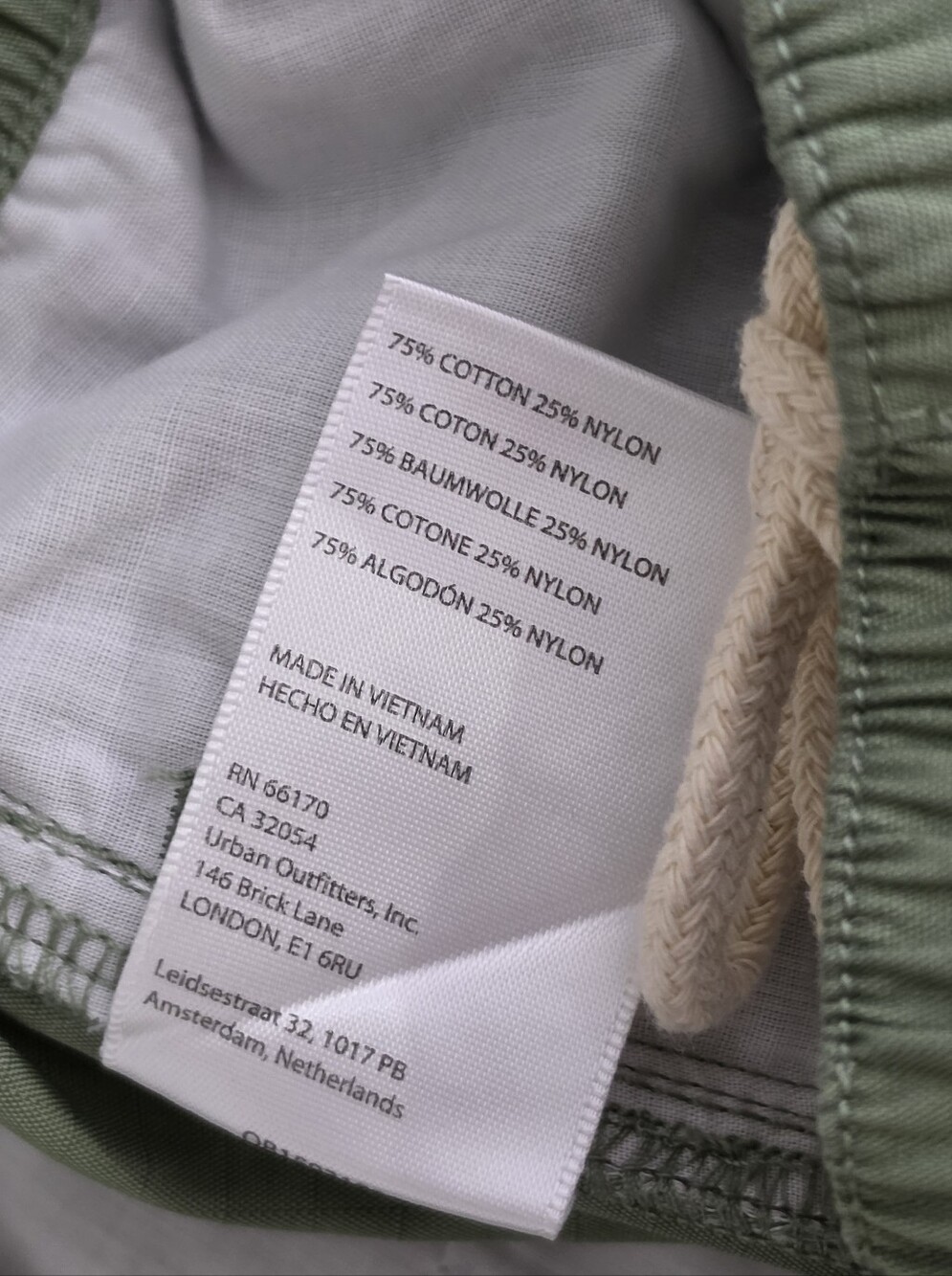 BDG Urban Outfitters Green Parachute Utility Pants Women's Size Medium NWT - Picture 11 of 14